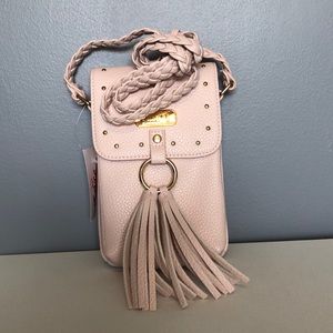Brand new justice girls mini crossbody purse